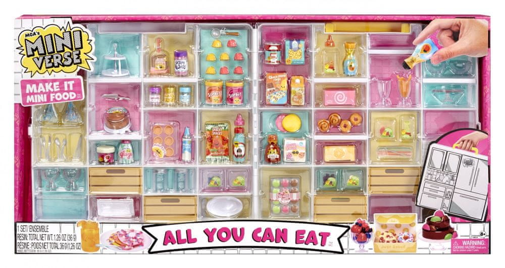 MGA Miniverse – Mini Food Maxi set